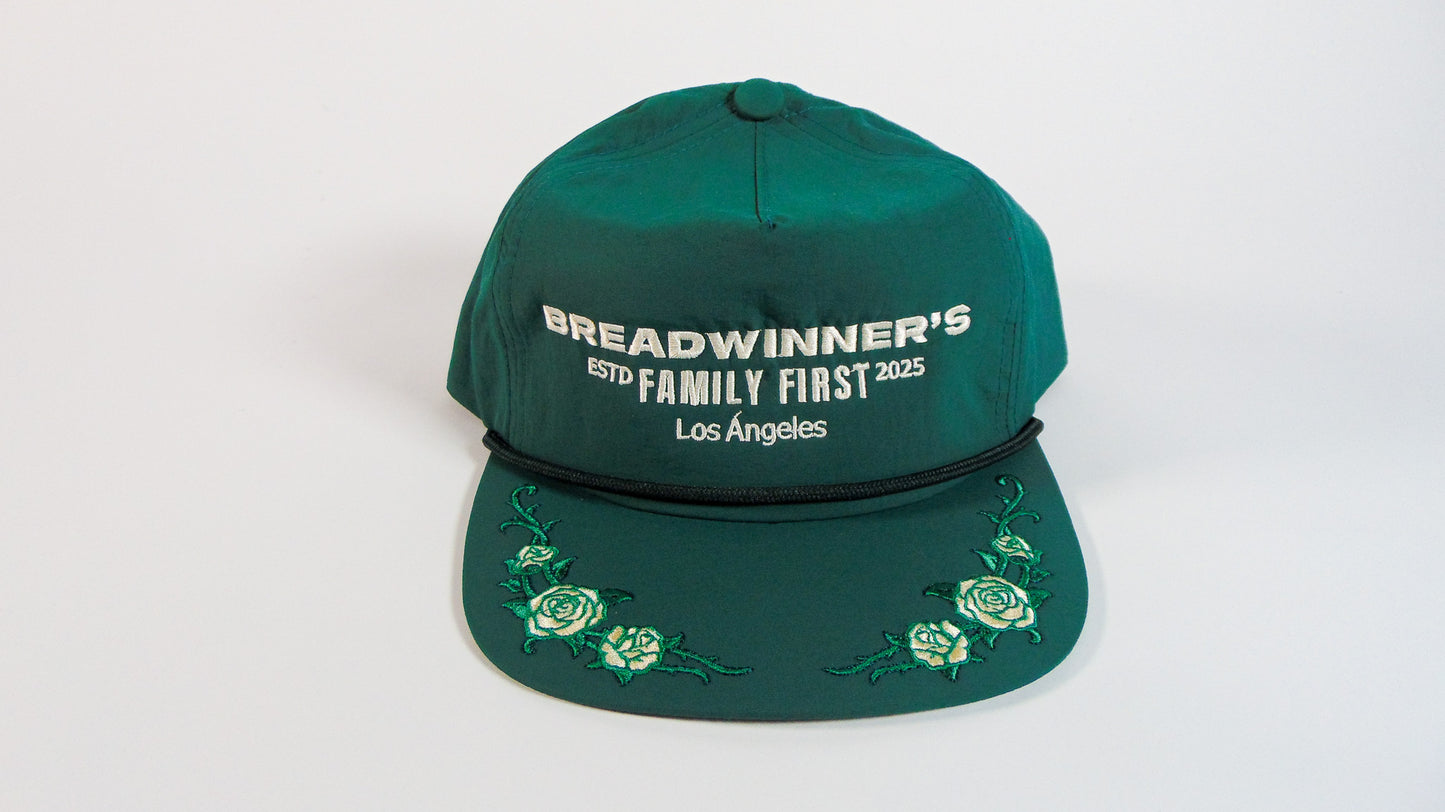 Embroidered snapback