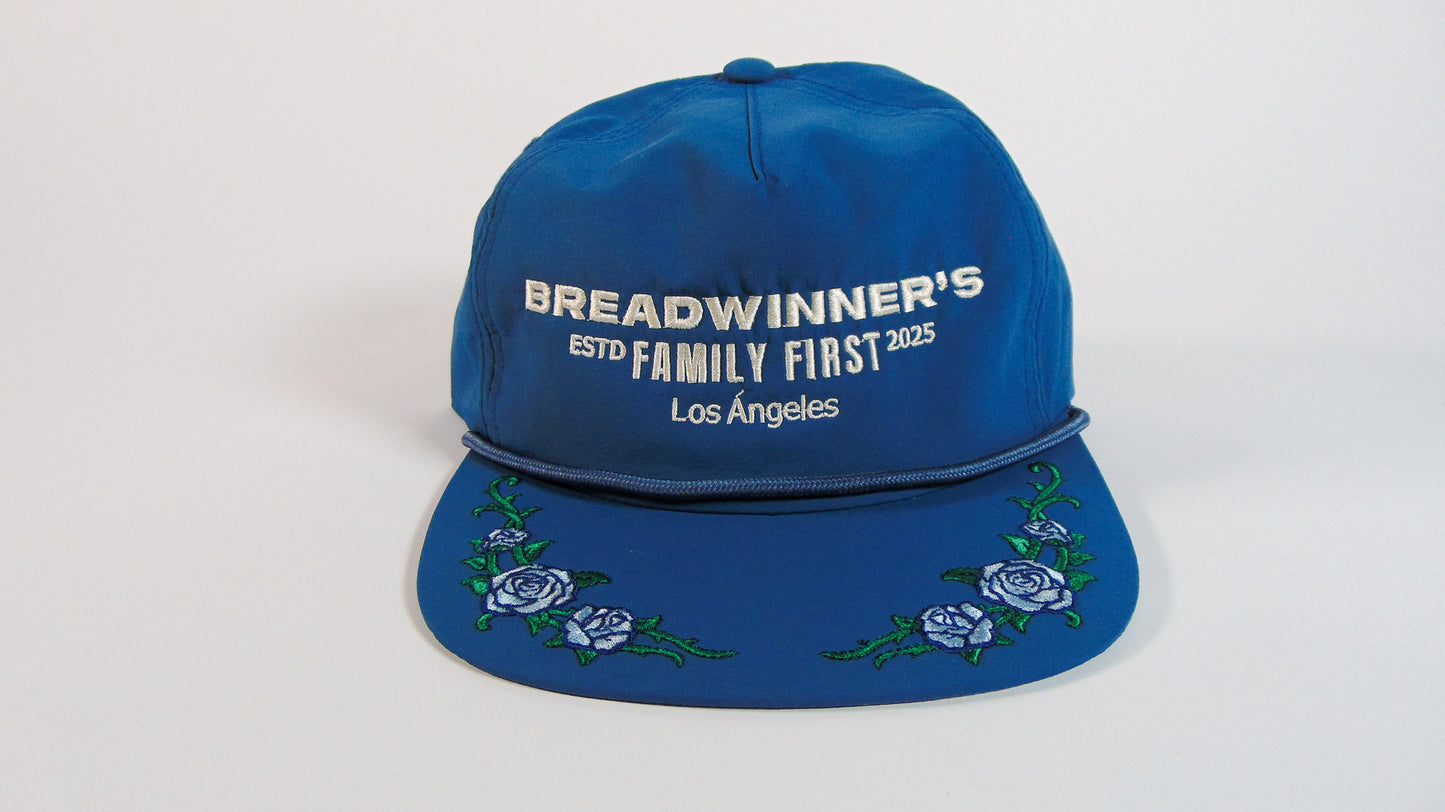 Embroidered snapback